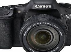 Canon EOS 7D Digital SLR Camera (Inc EF-S 15-85mm f/3.5-5.6 IS USM Lens Kit)