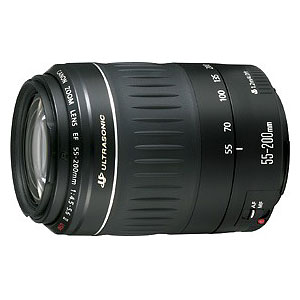 CANON EOS Lens 55-200mm U f/4.5-5.6 USM II