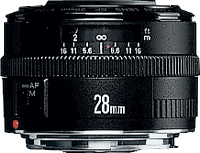 Canon Fixed Focal Length Lens Ef 28mm F/2.8