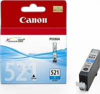 Canon Genuine Cyan Canon CLI-521C Ink Cartridge -
