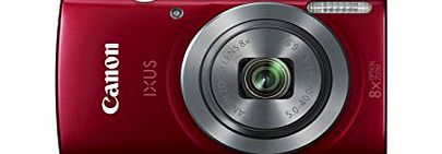 Canon IXUS 160 Point and Shoot Digital Camera - Red