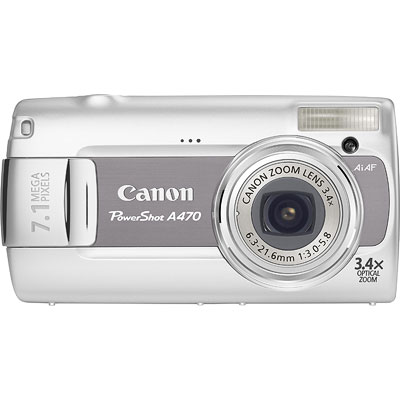 Canon PowerShot A470 Grey Compact Camera