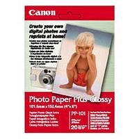 Canon PP-101 4x6 Glossy Photo Paper Plus (20