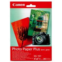 Canon SG-101 4x6 Semi Gloss Paper (20 Sheets)...