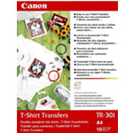 Canon TR-301 A4 10 SHEETS T-SHIRT TRANSFER 10SHEET