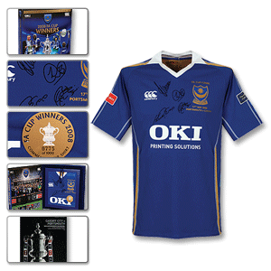 Canterbury 2008 Portsmouth Home Limted Edition FA Cup Winners Shirt