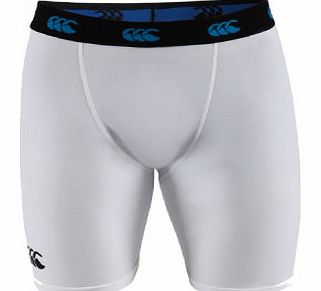 Canterbury Base Layer Cold Compression Shorts White