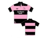 COTTON TRADERS Newcastle Falcons Adult European Short Sleeve Jersey , YOUTHS