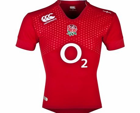 Canterbury England Alternate Test Short Sleeve Rugby Shirt
