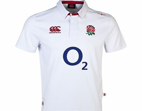 Canterbury England Home Classic Short Sleeve Rugby Shirt
