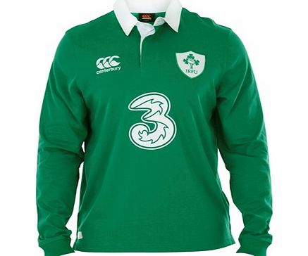 Ireland Home Classic Long Sleeve Rugby Shirt