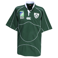 Canterbury Ireland Home RWC Classic Rugby Shirt 2007 - Kids.