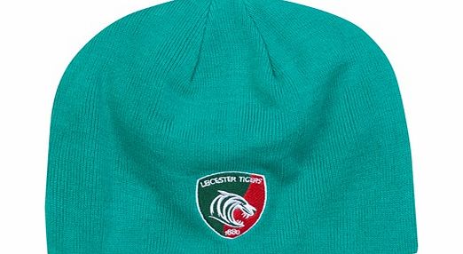 Canterbury Leicester Tigers Acrylic Bobble Beanie Dk Green