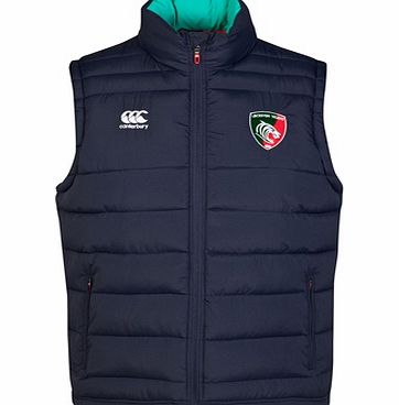Canterbury Leicester Tigers Padded Gilet Navy E58-3187-T20