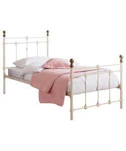 Canterbury Metal Kingsize Bed with Pillowtop