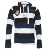 Canterbury of NZ Canterbury Lambie Regal Blue Hooded Rugby Shirt