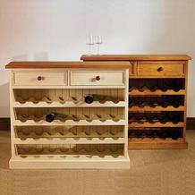 canterbury Painted Pine Wine Rack Large