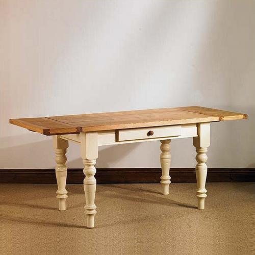 Canterbury Pine / Painted Furniture Canterbury Painted Pine Extending Table 5`