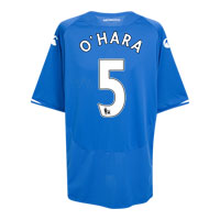 Portsmouth Home Shirt 2009/10 with OHara 5
