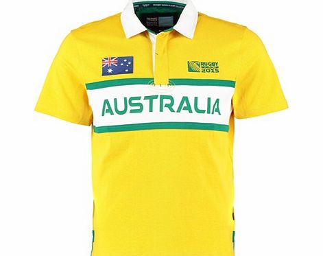 Canterbury Rugby World Cup 2015 Australia Rugby Shirt -