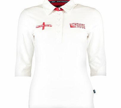 Canterbury Rugby World Cup 2015 England Rugby Shirt - 3/4
