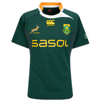 Springbok Test Home Rugby Shirt 2009/10.