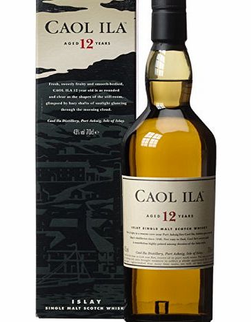 Caol Ila 12 Year Old Whisky 70 cl
