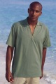 CAPEPOINT short-sleeved kaftan shirt
