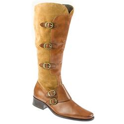 Caprice Female Caprice25529-23 Leather/Textile Upper Leather/Textile Lining in Tan