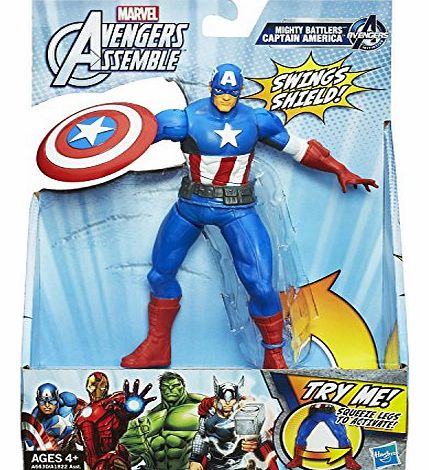 Marvel Avengers Battlers - 6 Inch Captain America Action Figure