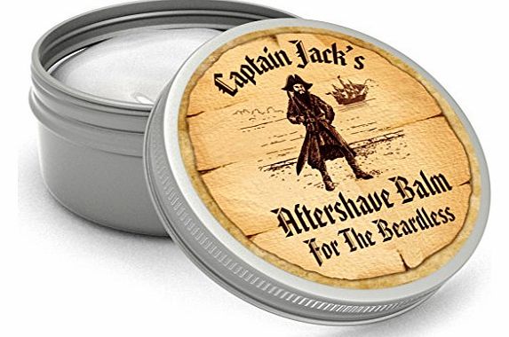 Captain Jack Aftershave Balm For The Beardless - 100ml - Organic 