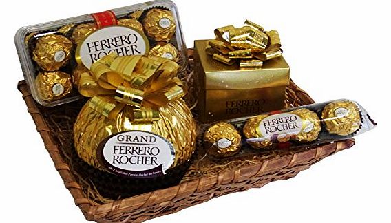 CAPTAIN PACK Gift Set Christmas Hamper with Ferrero Rocher (4 parts)