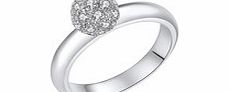 Carat 1934 Sterling silver cubic zirconia ring
