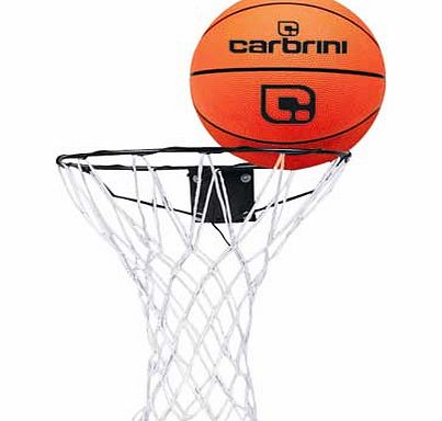 Carbrini Basketball Ring and Ball