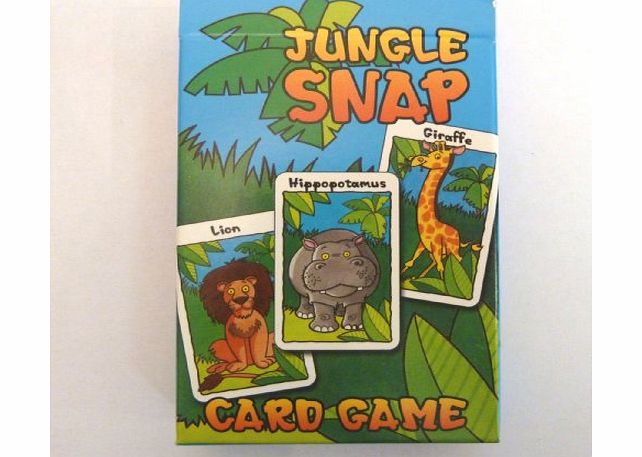 Card Game JUNGLE SNAP - Childrens Card Game (Family Fun)