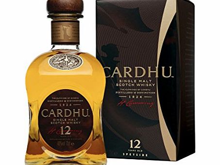 Cardhu 12 Year Old Single Malt Scotch Whisky 70 cl