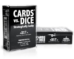 Cards  vs. DICE - Strategically Lucky - Addicting Card 