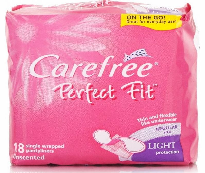 Carefree Perfect Fit Unscented Pantiliners