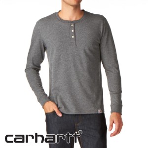 T-Shirts - Carhartt Henley Long Sleeve