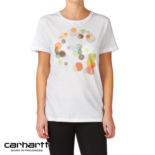 Womens Carhartt Pastel T-Shirt - White