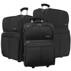 Caribee Tourist Luggage Set black 6630