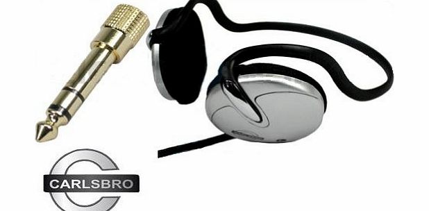 Carlsbro Secluzion neckband Headphones - Ideal for Laptop , mobile phones , iphone , ipad , aerobics and the gym