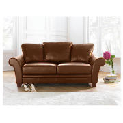 large Leather Sofa, Cognac