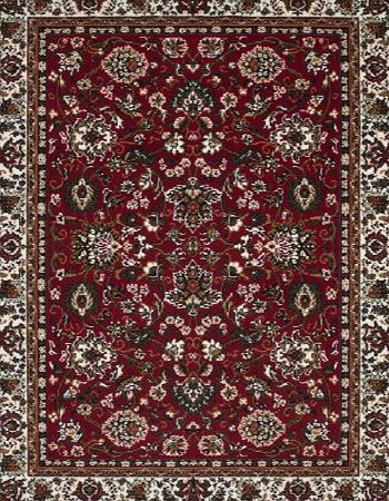 CARPET WORLD SONA-LUX Traditional rug red ``9 sizes availlable`` 160 x 230 cm (5ft2``x7ft5``)
