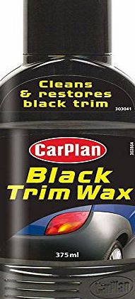 CarPlan  Black Trim Wax 375ml