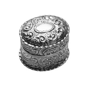 Carrs Of Sheffield Ring Box In Sterling Silver By Carrs Of Sheffield