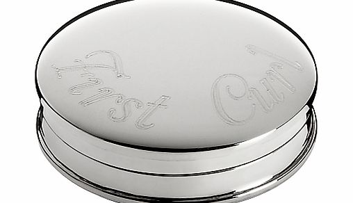 Carrs Sterling Silver First Curl Box
