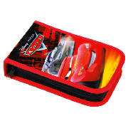 Cars clamshell filled pencil case