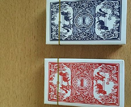 CART CLASSICS NO.988 AMERICAS NO.1 12 x Cart Classics Playing Cards Blue White PLASTIC COATED No. 988 Gladiator Poker ** SOLD OVER 1000