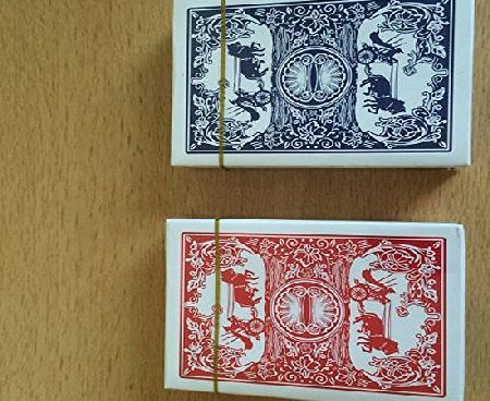 CART CLASSICS NO.988 AMERICAS NO.1 Cart Classics Playing Cards Blue White PLASTIC COATED No. 988 Gladiator Poker ** BUY ONE GET ONE FREE ** SOLD OVER 1000   **